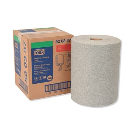 Tork Cleaning Cloth, 1 Ply, Gray 520337